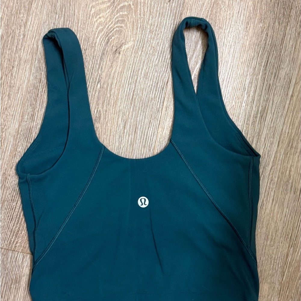lululemon athletica Deep Teal Scoop Sports Bra